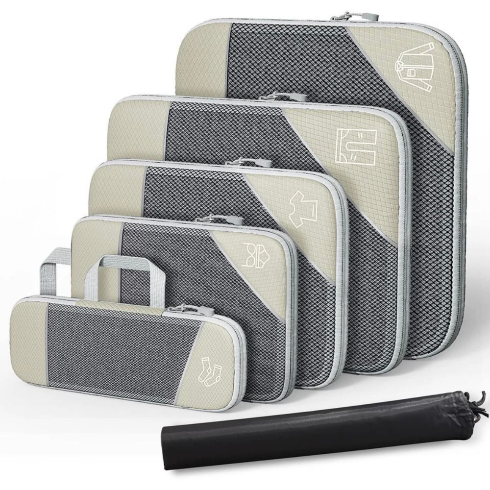 Compression Packing Zip Cubes - The Travel Hack That Airlines Hate !