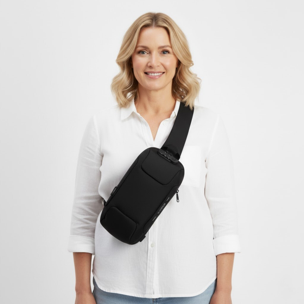 Anti Pickpocket Lock Bag - Keep Your Phone, Passports, Purse & Valuables Locked Up Whilst On The Move