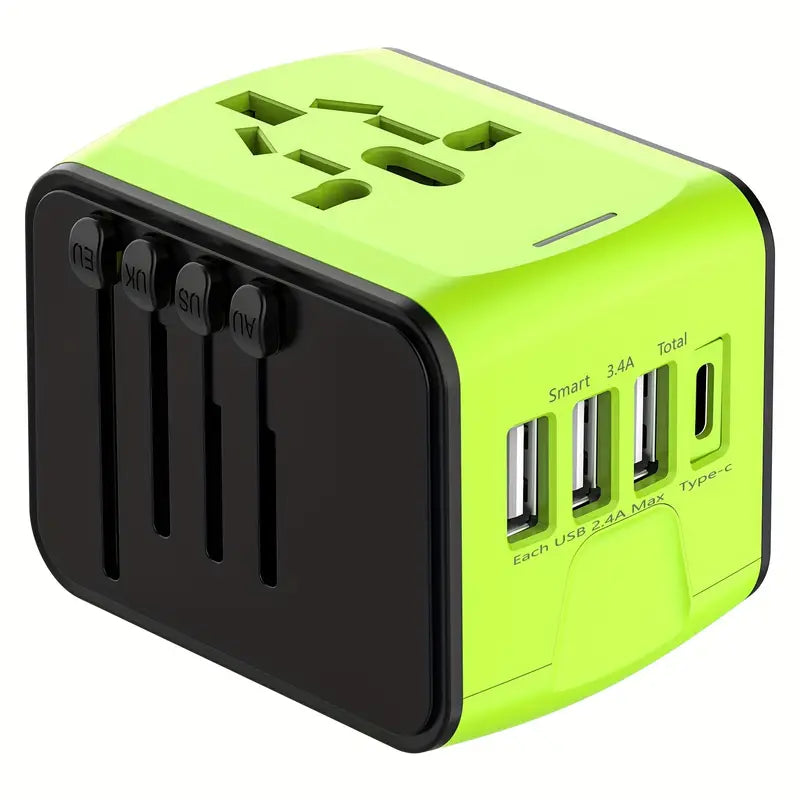 Universal Travel Adapter - Functions In 150+ Countries Worldwide