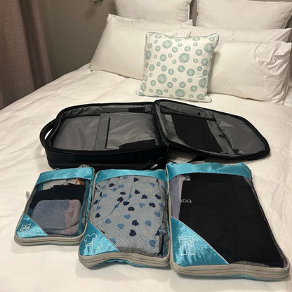Compression Packing Zip Cubes - The Travel Hack That Airlines Hate !