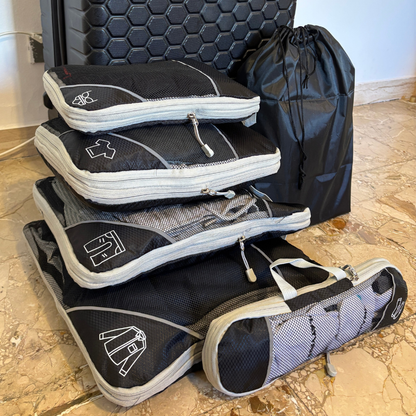 Compression Packing Zip Cubes - The Travel Hack That Airlines Hate !